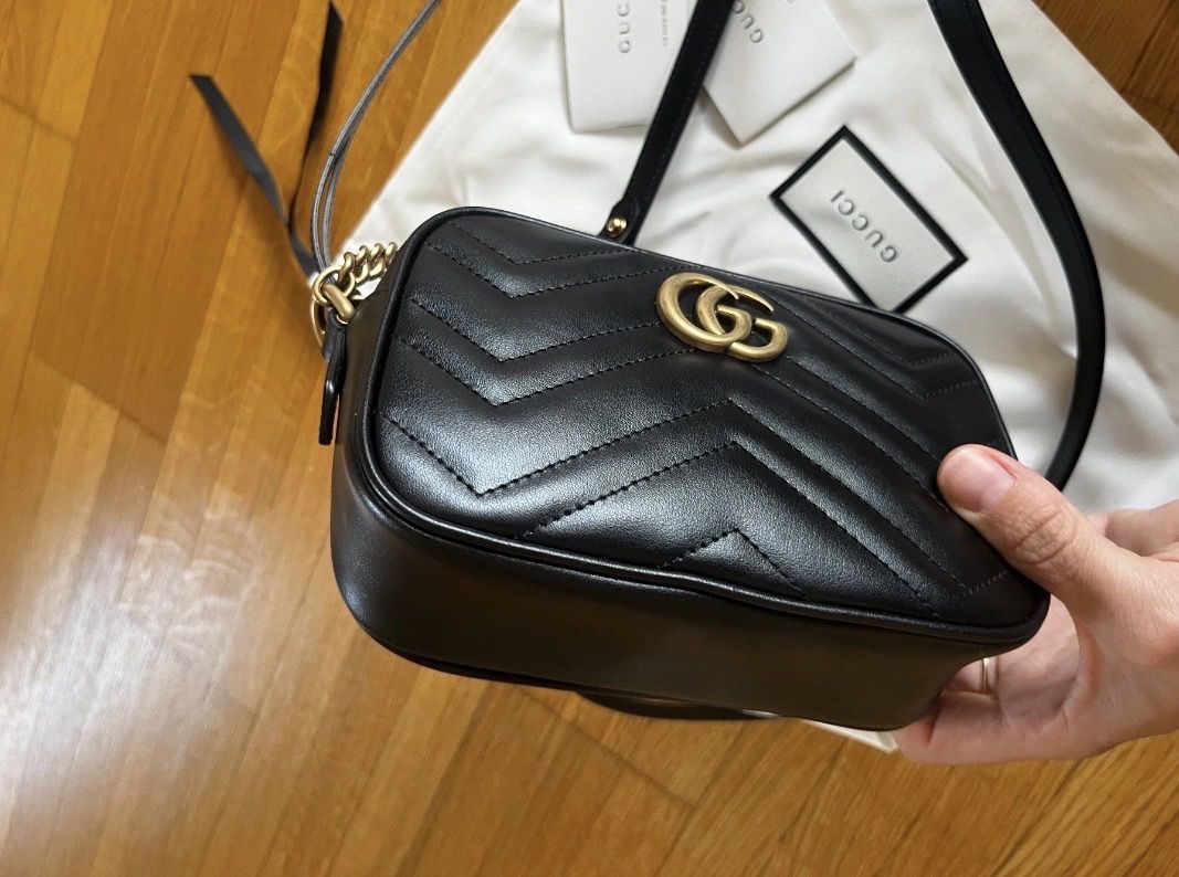 Gucci Taschen: Original Gucci Marmont Tasche – Neu und originalverpackt aus Zürich von Lifestyle1 3