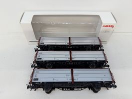 Märklin 00756-19, 00756-20, 00756-24 Schiebewandwagen der DB