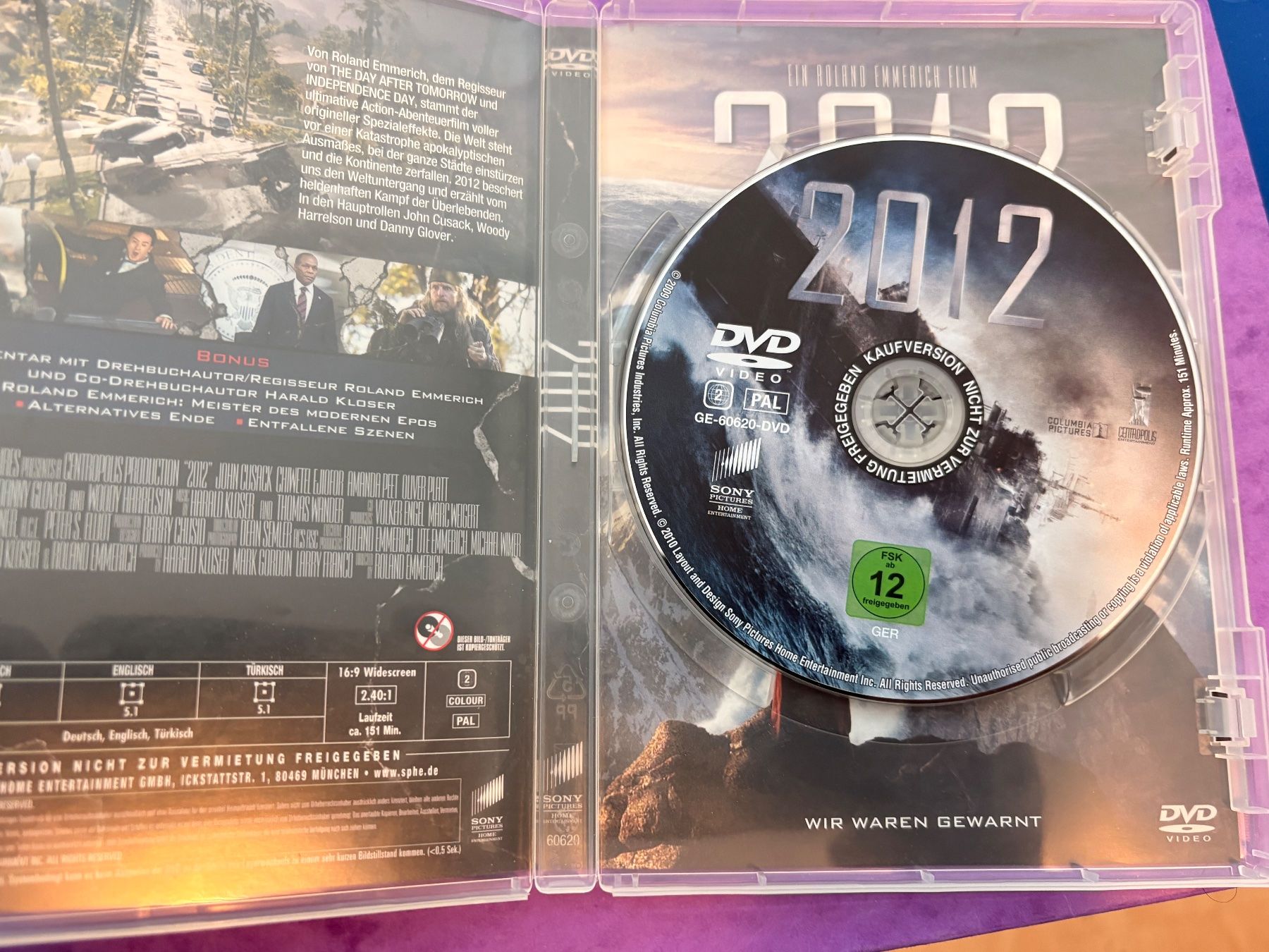 Tutti i DVDs: 2012  *** TWINT *** – Usato da Spreitenbach venduto da SwissTradeMan 2