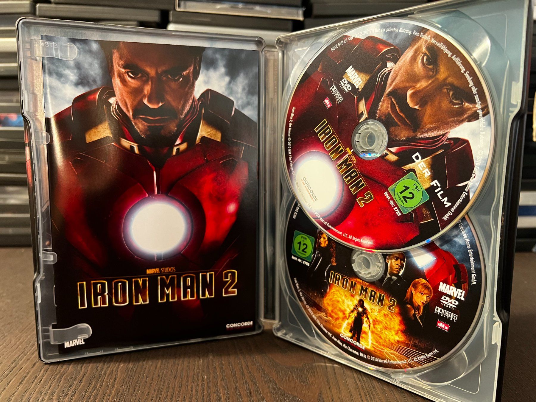 Tutti i DVDs: Iron Man 2 Steelbook – Usato da Zürich venduto da FilmFreunde 3