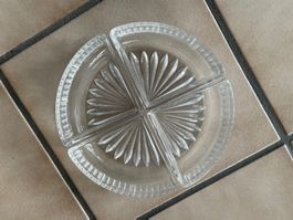 4 Glasschalen für Snacks