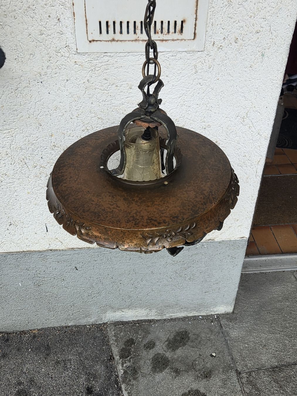 Lampade: Original antike ehem. Restaurant Lampe – Usato da Küblis venduto da rol_fkd5 1