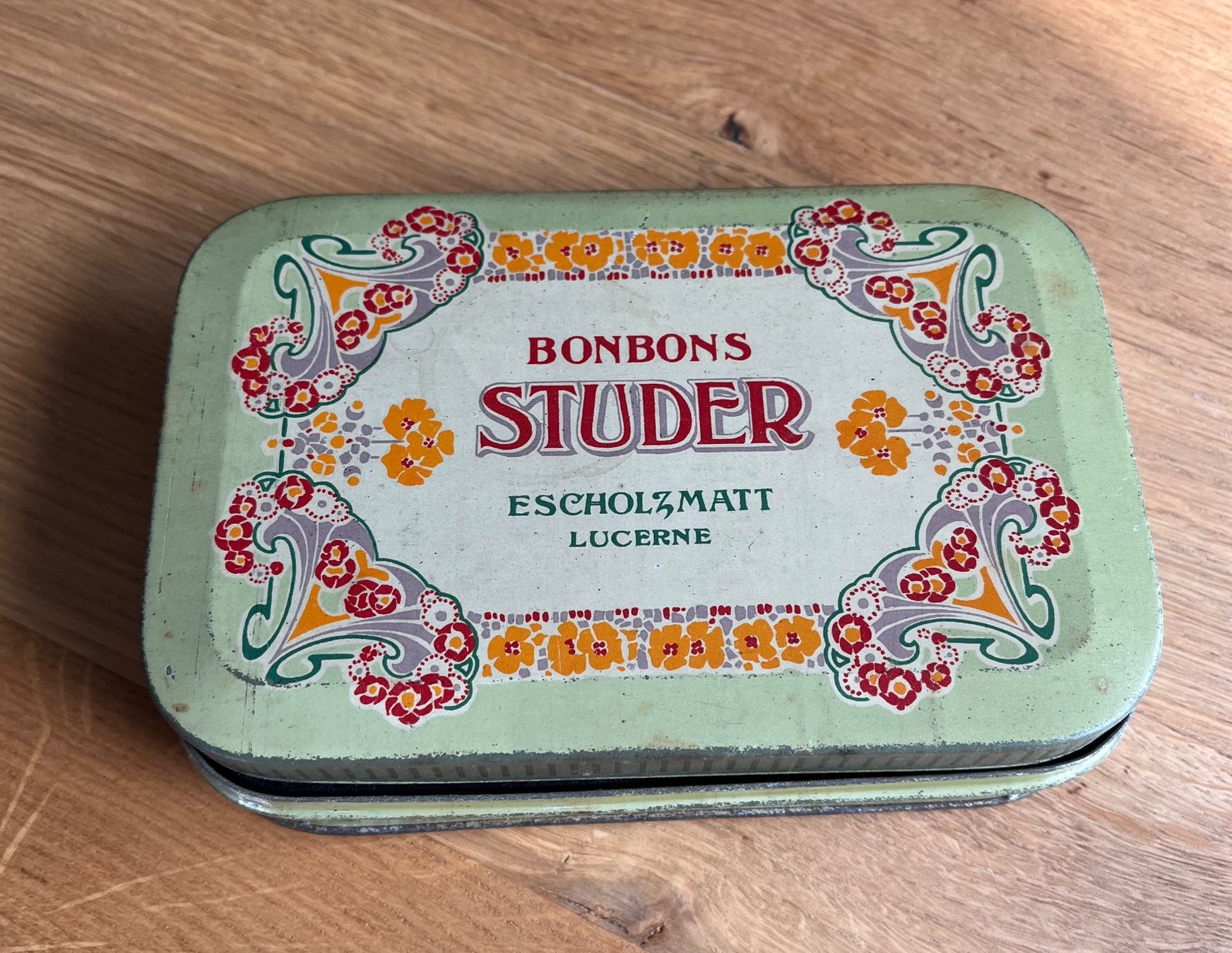 Contenitori & Simili: Blechdose Bonbons Studer – Usato da Moosleerau venduto da MiBan