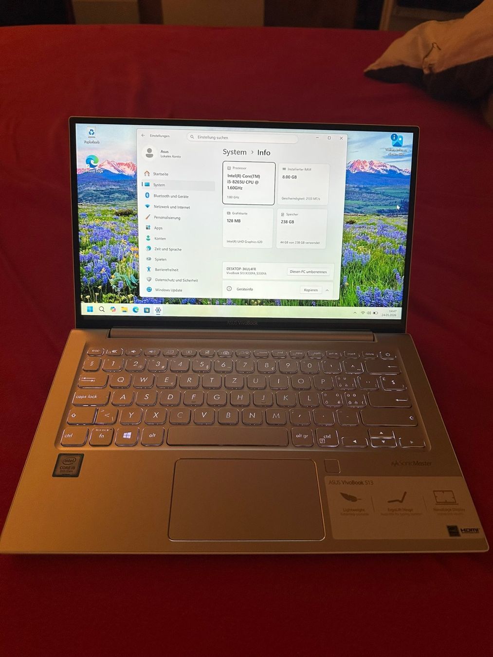 Asus Notebook: Asus VivoBook S13 S330F, Win11, SSD – Usato da Schindellegi venduto da 1ams82