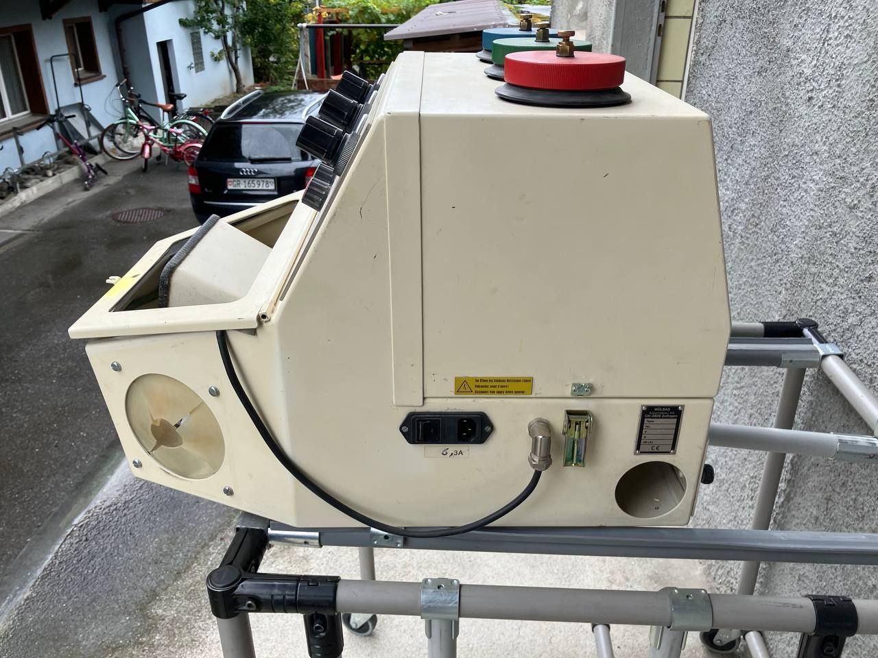 Tutte le macchine: Sandstrahlgerät Sandmaster FG 3-92 gebraucht – Difettoso da Schiers venduto da Josta72 1