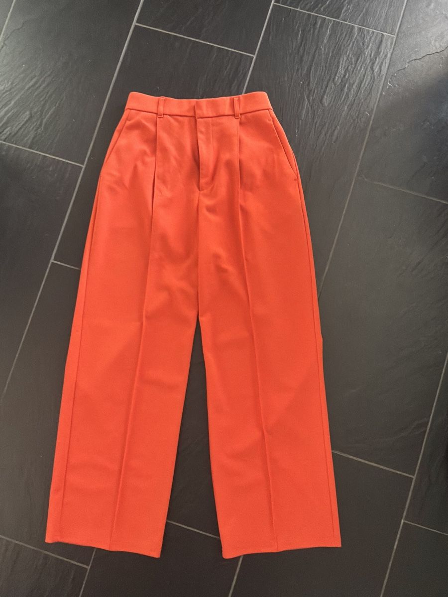 Pantaloni: Bundfaltenhose mit Elast, orange, Gr. 38/M SOMMEDRAKTION – Nuovo (secondo la descrizione) da Bremgarten AG venduto da Belana0