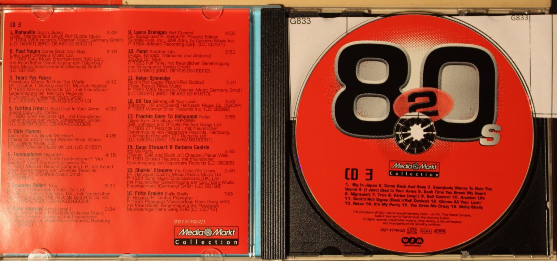 CD: The 80s – CD 3 – Usato da Luzern venduto da CONTENTI 4