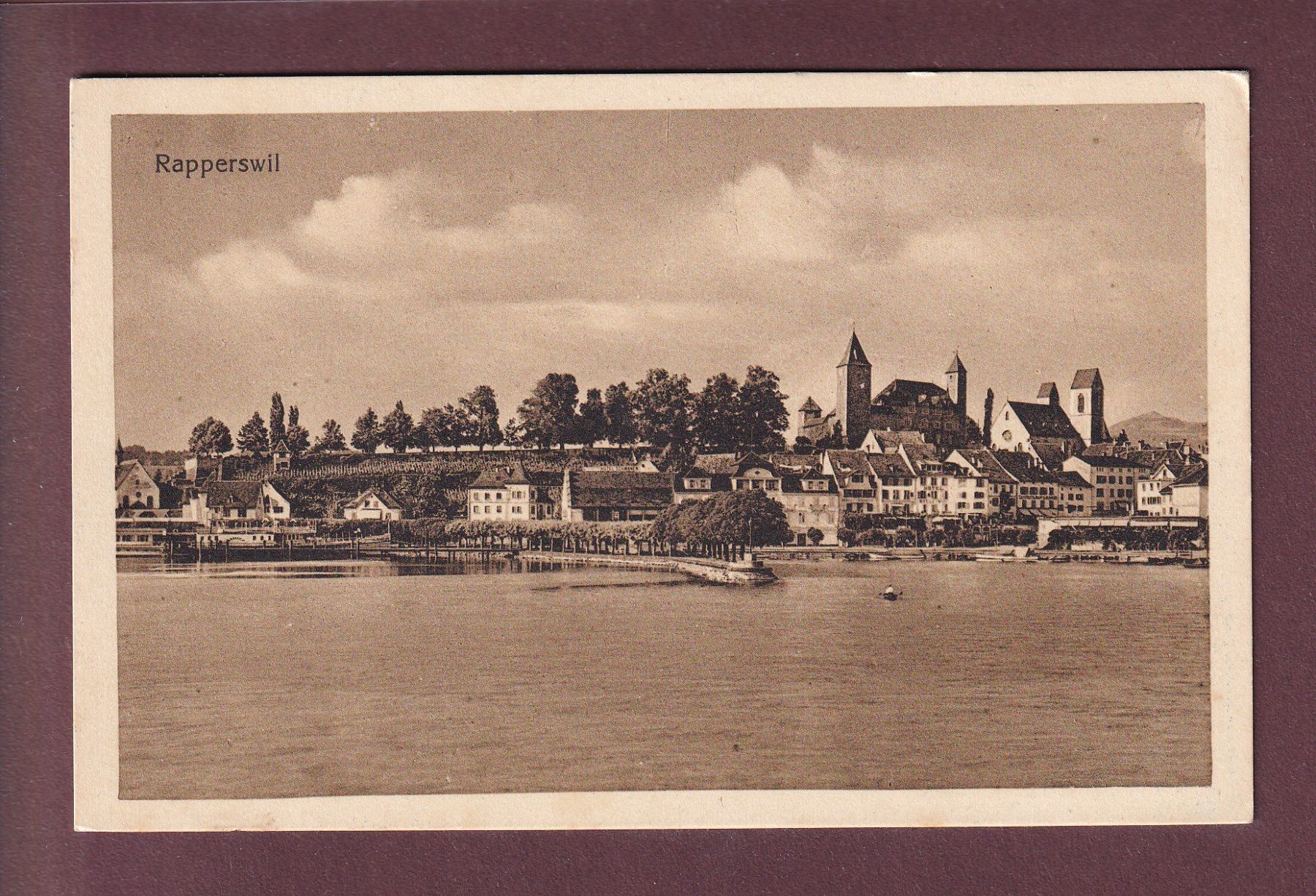 Ansichtskarten: RAPPERSWIL – Gebraucht aus Pully von nicecards