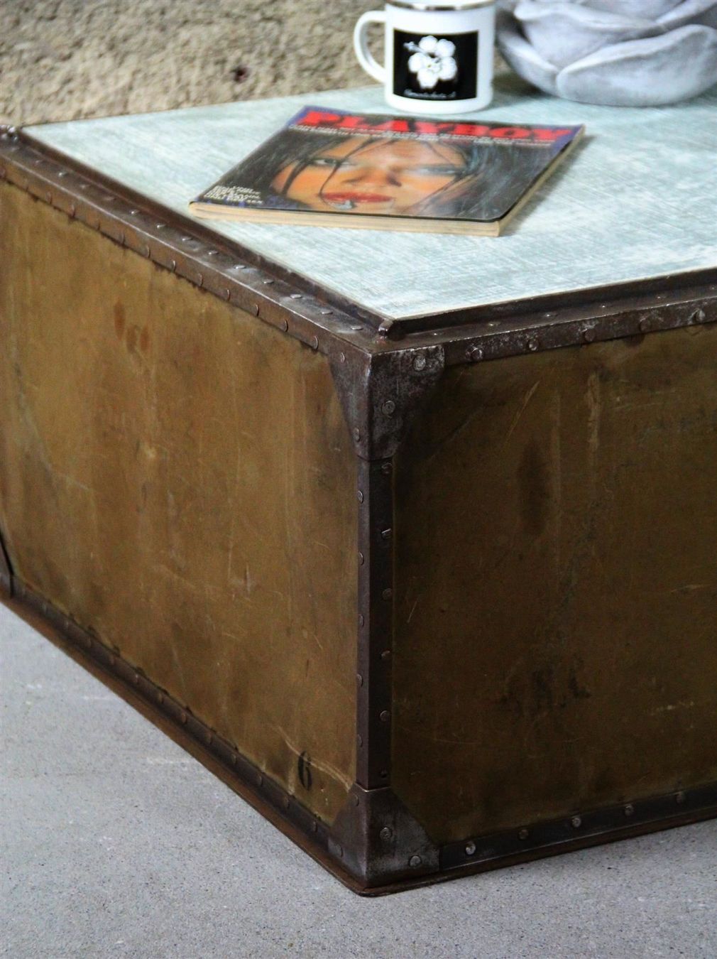 Tables: Couchtisch, Industriekorb Industriekiste – D'occasion à Birrwil par brandschatz_birrwil 3