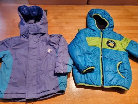 2 super Winterjacken für Jungs Gr 92