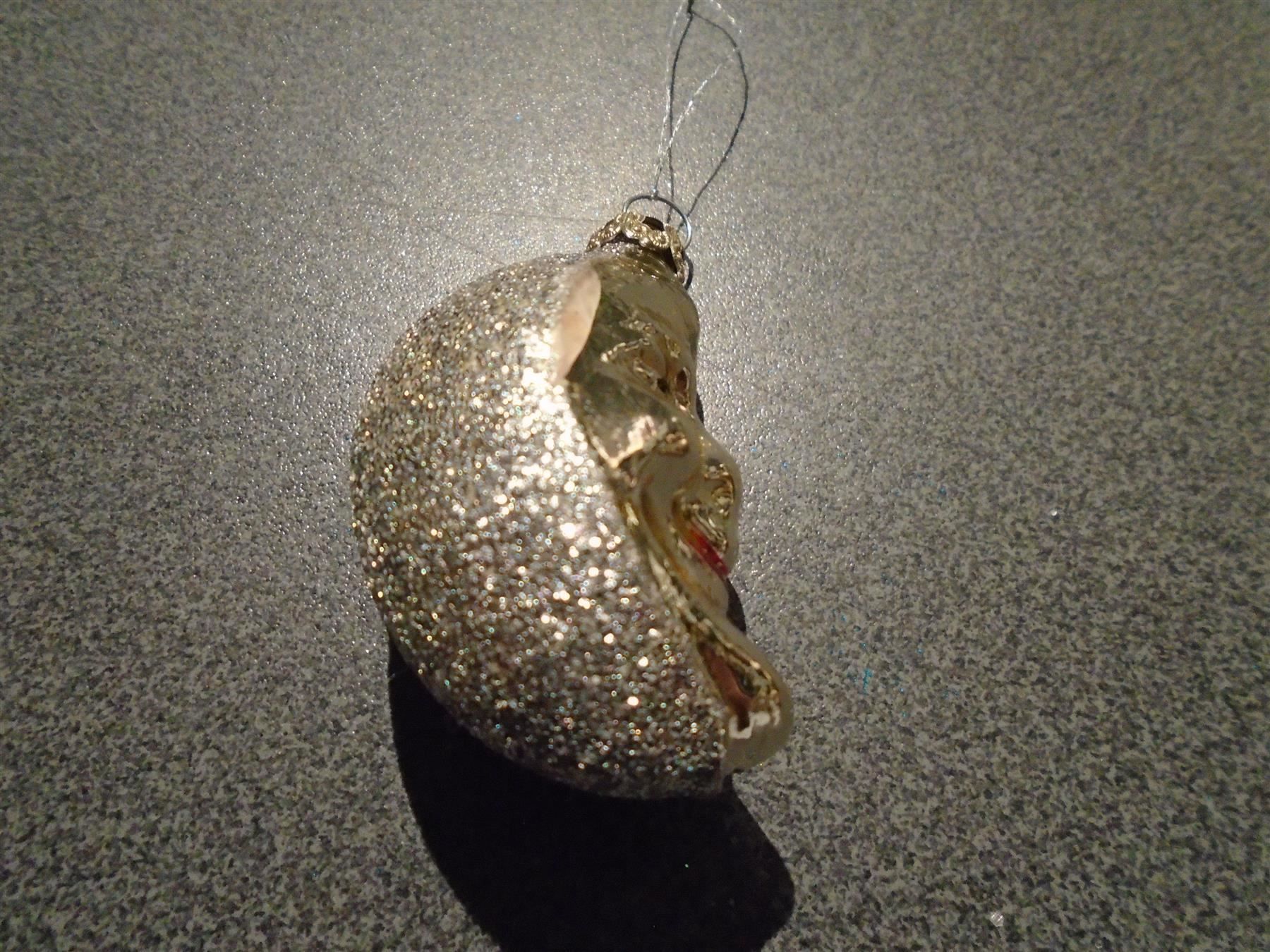 Tutte le decorazioni: Weihnachtskugel Halbmond, silberfarbig – Usato da Zürich venduto da abraxas1291 1