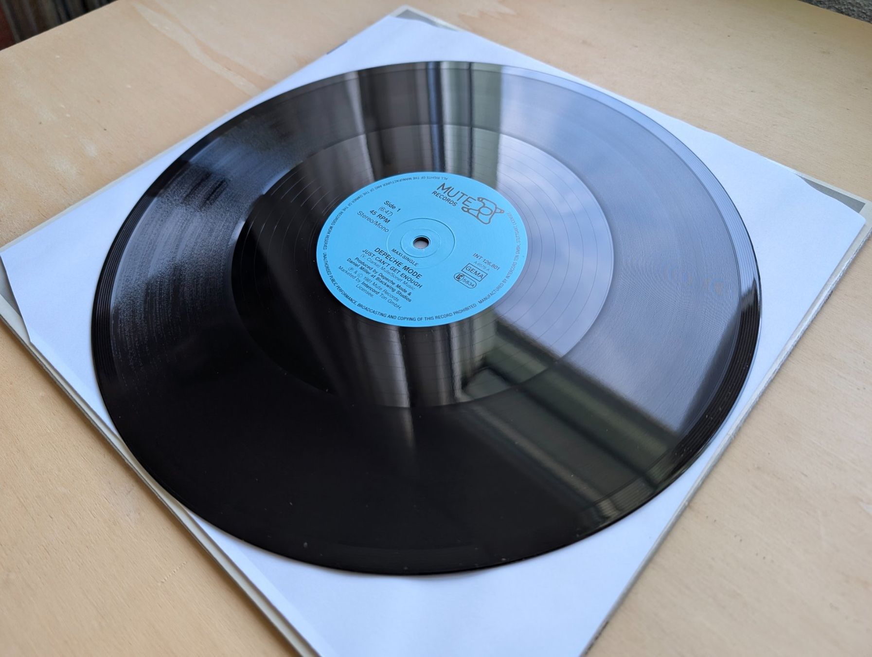Schallplatten: Depeche Mode – Just Can't Get Enough  D 81 – Gebraucht aus Ebikon von kisuM 4