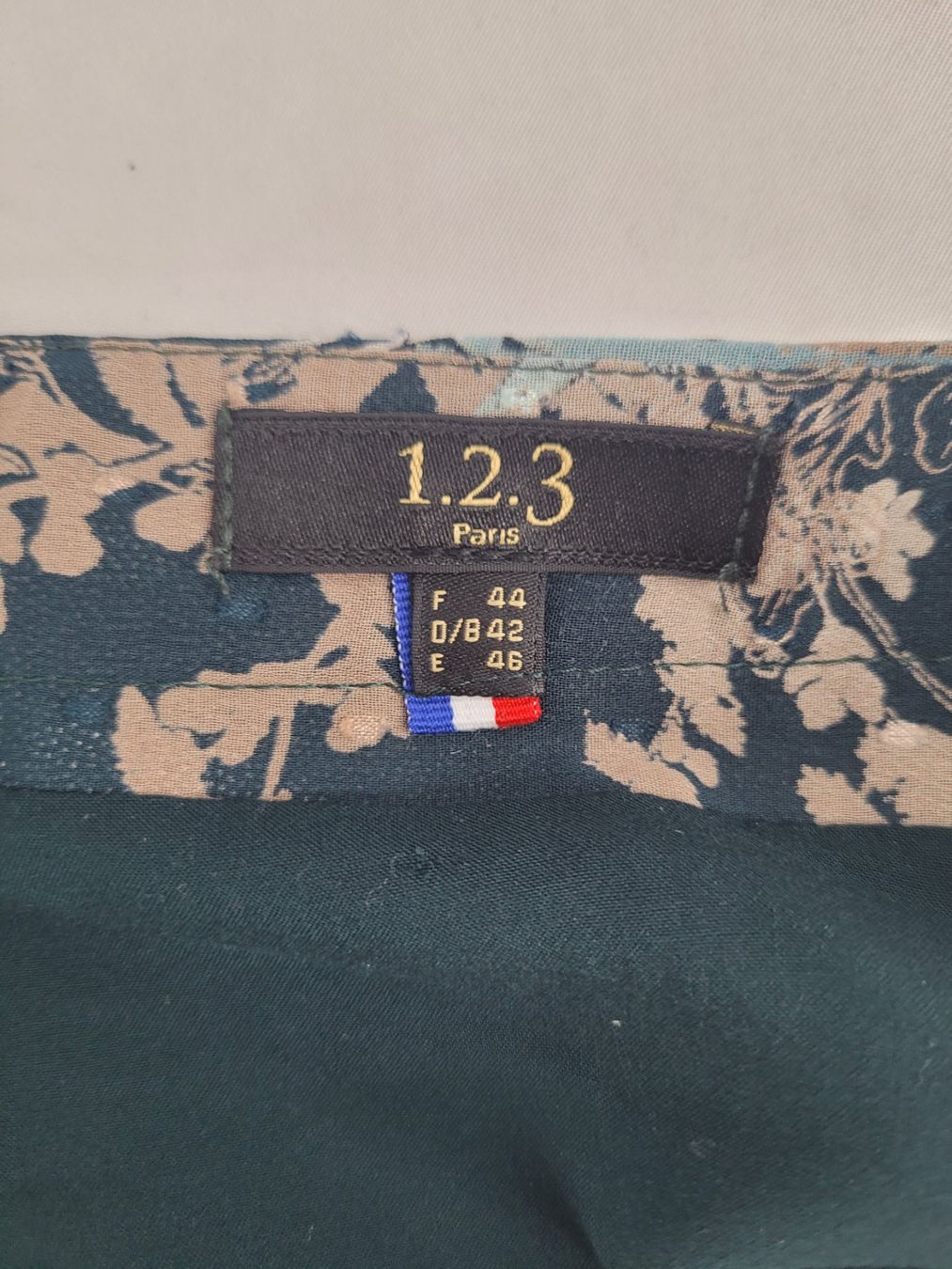 Maison 123 Gonne: MAISON 1.2.3. Jupe florale verte – Usato da Lausanne venduto da PlusValue_Lausanne 3