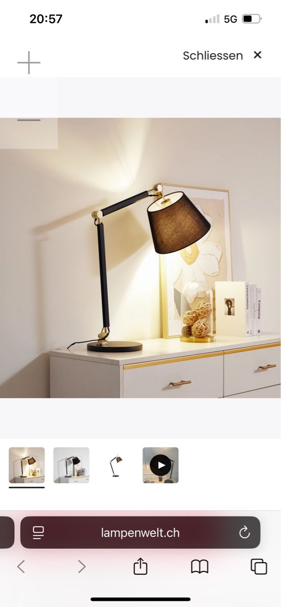 Lampen: Tischlampe – Neu und originalverpackt aus St. Gallen von liv_d8pk