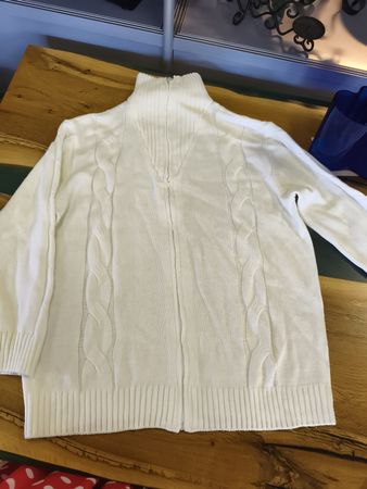 URBAN Jacke mit Reissverschluss Weiss Gr XL(A15)