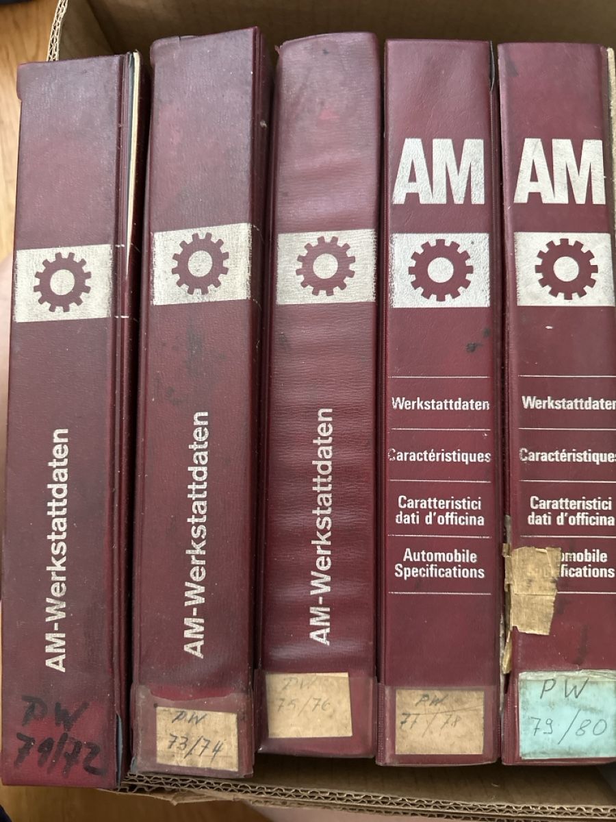 Bücher: AM-Werkstattdaten 1971-1980 – Gebraucht aus Mörschwil von tweety9402