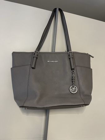 Michael Kors Shopper Tasche Grau Top Zustand