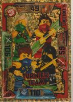 NINJAGO TRADING CARD SERIE 1 # LE9 LIMITED ED. TURNIER TEAM