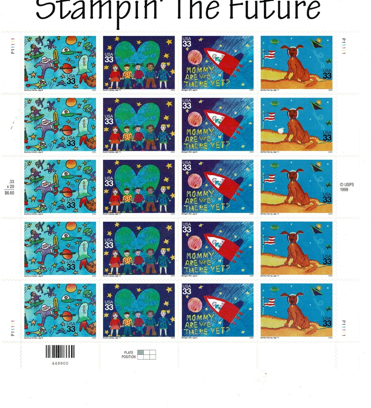 Tutti i francobolli: Stampin' the Future  1 KB selbstklebend neu – Nuovo (secondo la descrizione) da Lausanne venduto da Whorvath