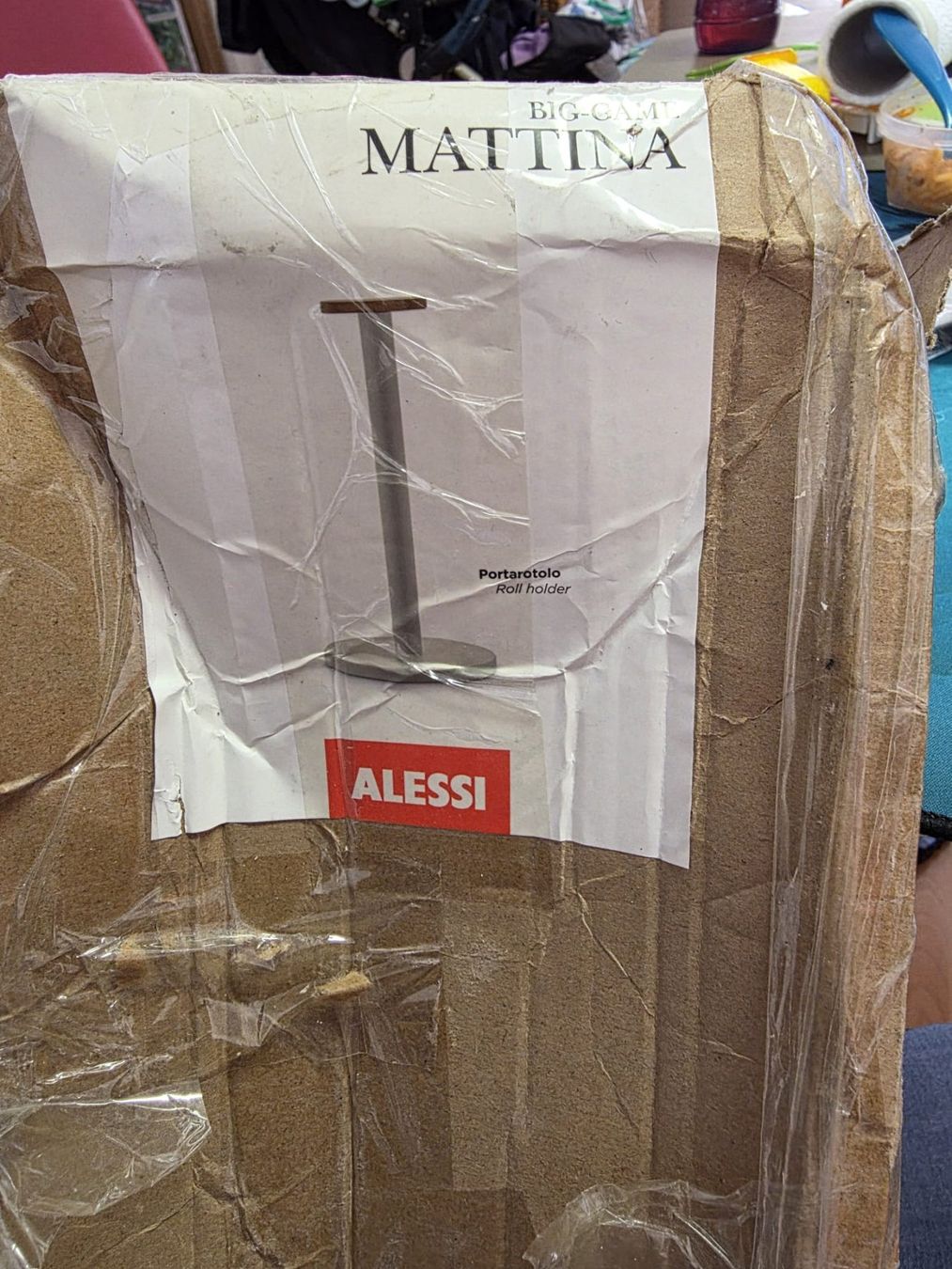 Alessi Altro per la casa: Alessi Mattina - Küchenrollenhalter grau – Nuovo e nell'imballaggio originale da Wikon venduto da Speedy_li 1