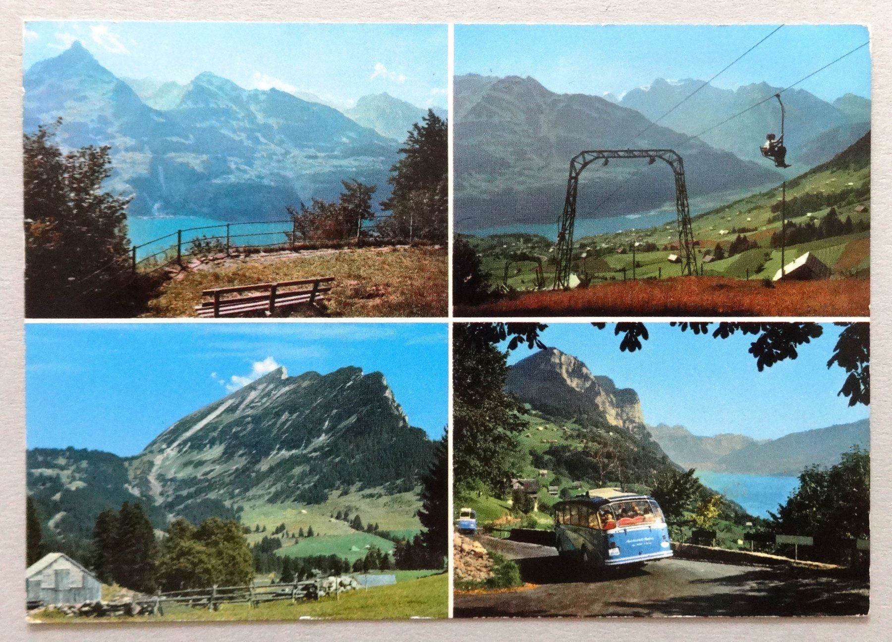 Cartoline postali: Kurort Amden 900-1400 m ü.M. – Usato da Fétigny venduto da Billy2miny