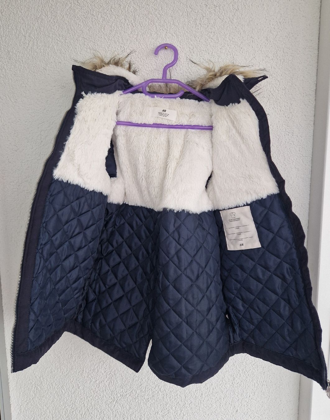 Giacche & Cappotti: Winterjacke/Parka Gr. 128 Blau – Nuovo (secondo la descrizione) da Emmenbrücke venduto da _Maria 2