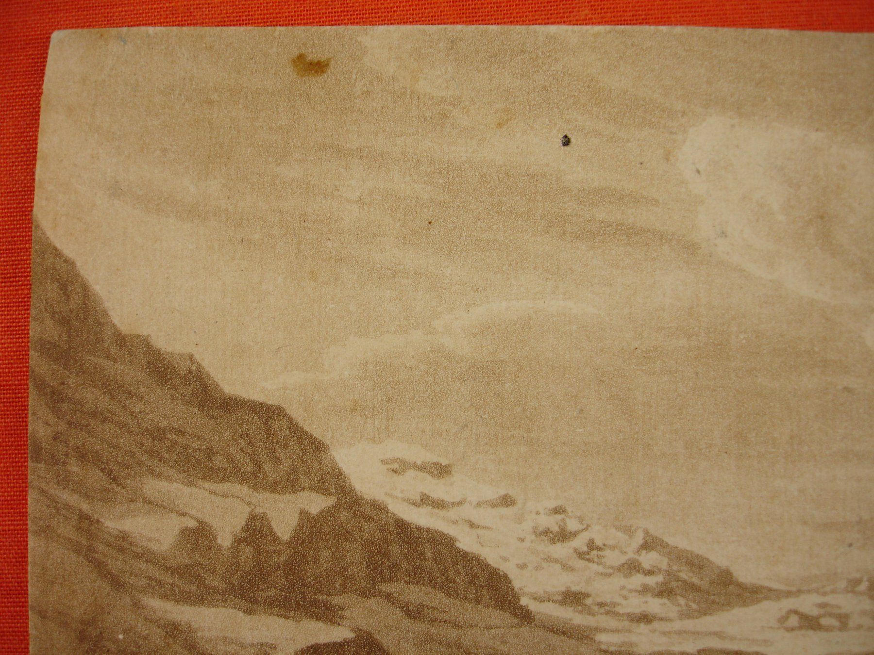 Incisioni: LEUKERBAD, AQUATINTA UM 1840 – Usato da Grüningen venduto da Kartensammler 2