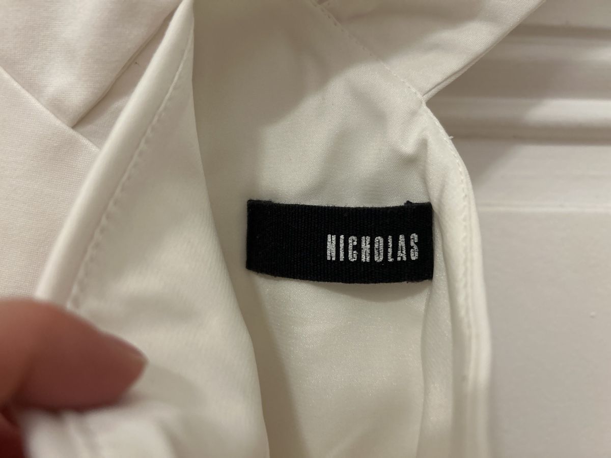 Top: Nicholas White Crop Top - Size 36 – Nuovo (secondo la descrizione) da Genève venduto da TreasureChest 2