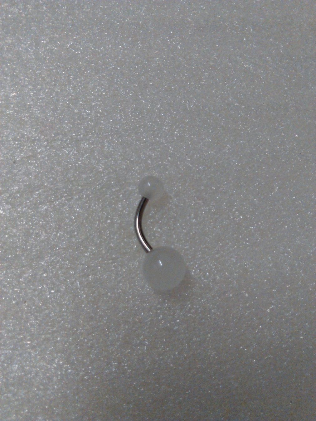 Gioielli per piercing: edelsthal bauchnabelpiercing,weiss farbe – Nuovo (secondo la descrizione) da Basel venduto da bijoutrie_4 3