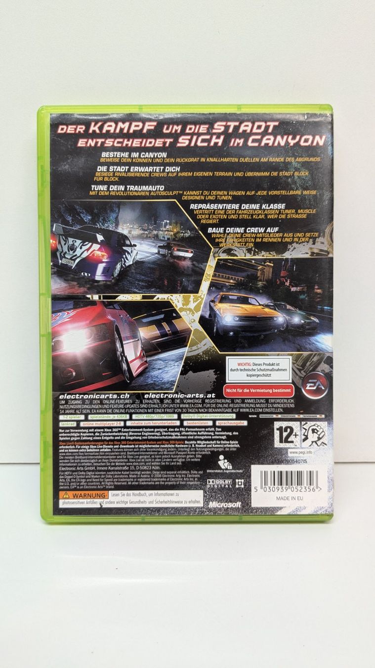 Spiele: Need for Speed: Carbon - Xbox 360 – Gebraucht aus Menziken von mame18 2