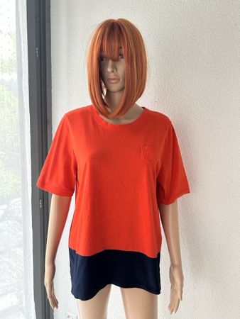 T-Shirt Orange/Navy Ralph Lauren XL