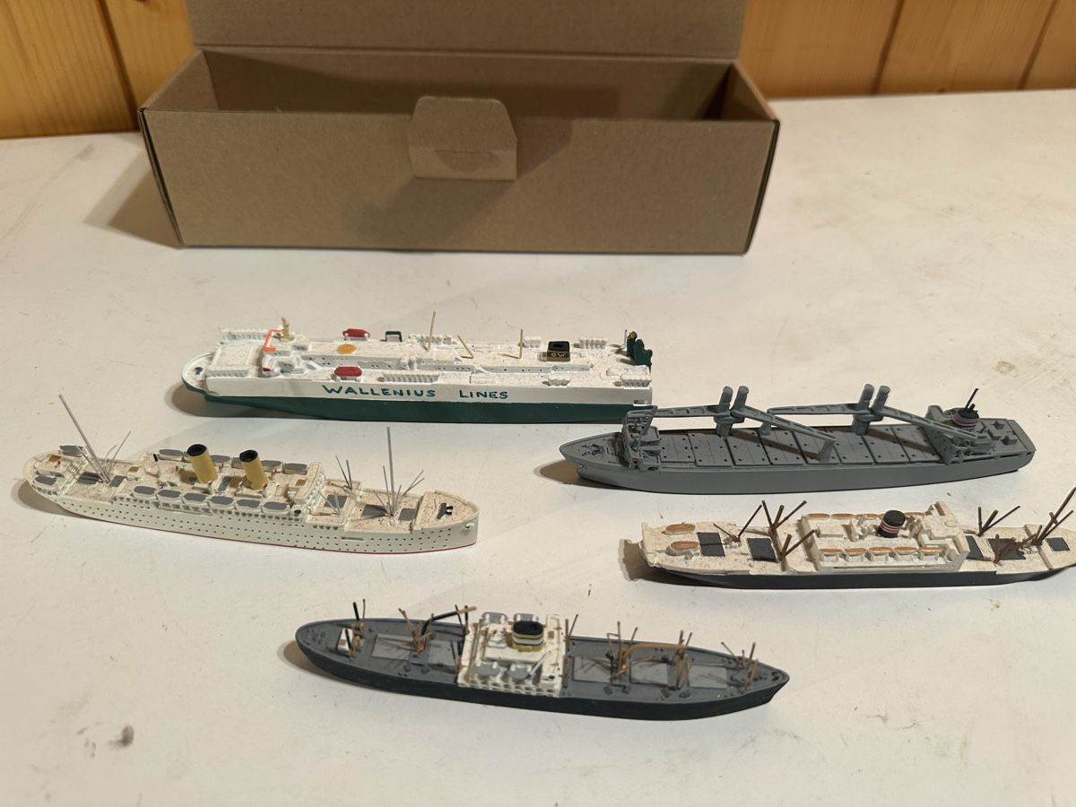 Kit di modellismo & Modellini statici: 5 stk model Schiffen – Usato da Dietikon venduto da moradi24