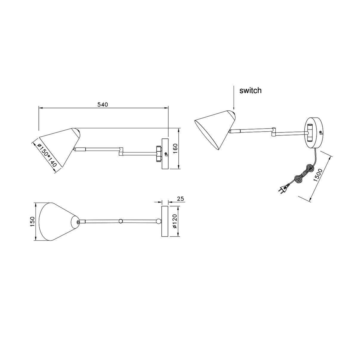 Lampade: Wandleuchte, FLEXconnect, 54 cm x 16 cm – Nuovo (secondo la descrizione) da Kreuzlingen venduto da Smart-Light 9