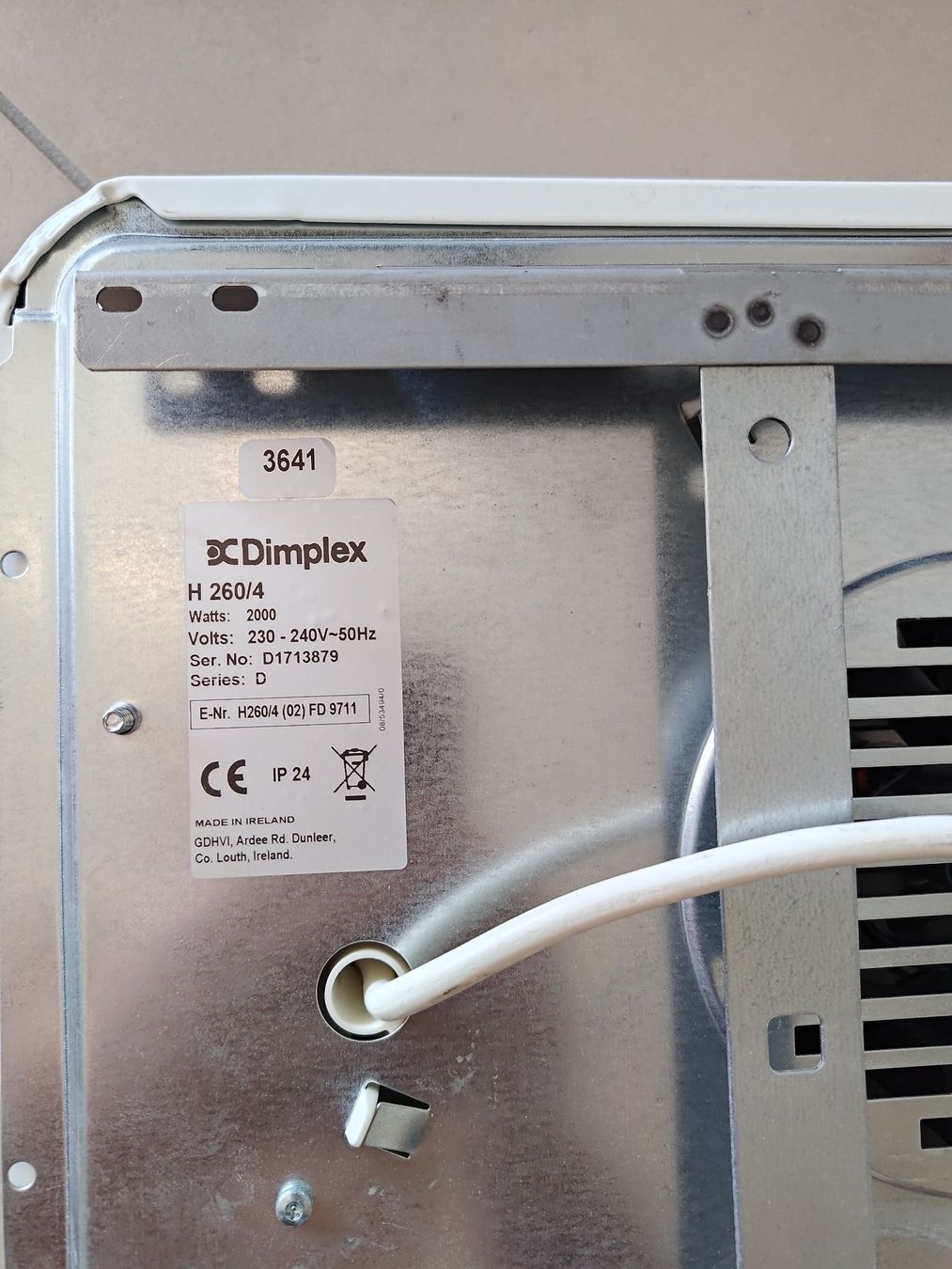 Radiatori: Dimplex Heizlüfter 2000W – Nuovo (secondo la descrizione) da Oberkulm venduto da zoc75 1