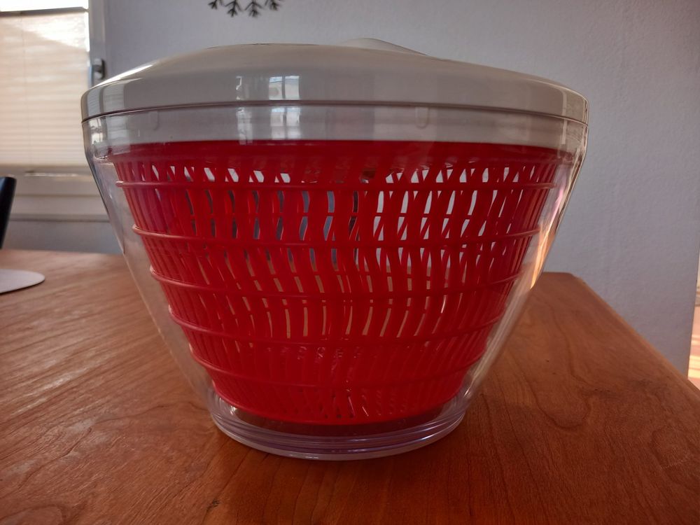 Salatschleuder Küche - Manueller Salat-Trockner Mit Effizienter Schleuderfunktion