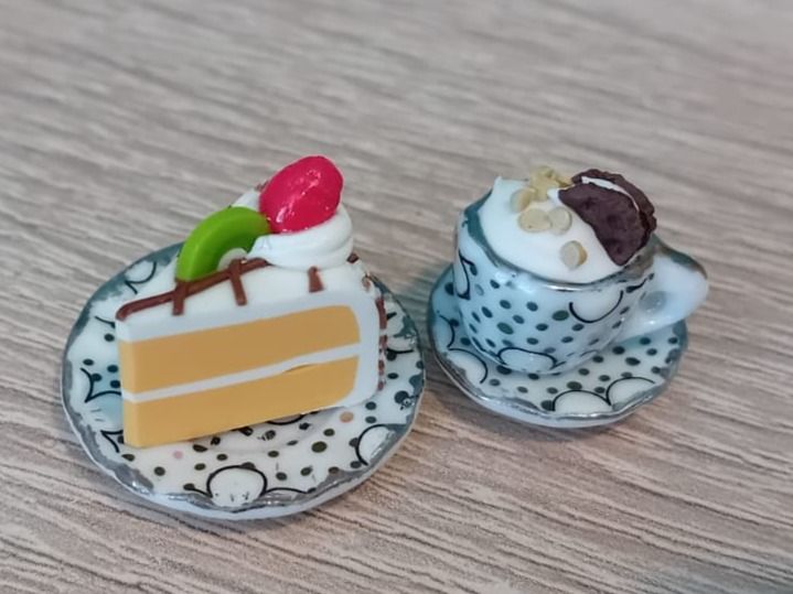 Handgemachte Miniatur-Äpfel Für Puppenhaus – 6 Stück, Aus Lufttrocknendem Ton, Maßstab 1:12