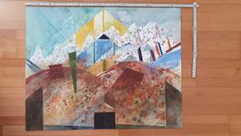 Kuno Stöckli (1920-2008) Original Mischtechnik, Brasilien 97