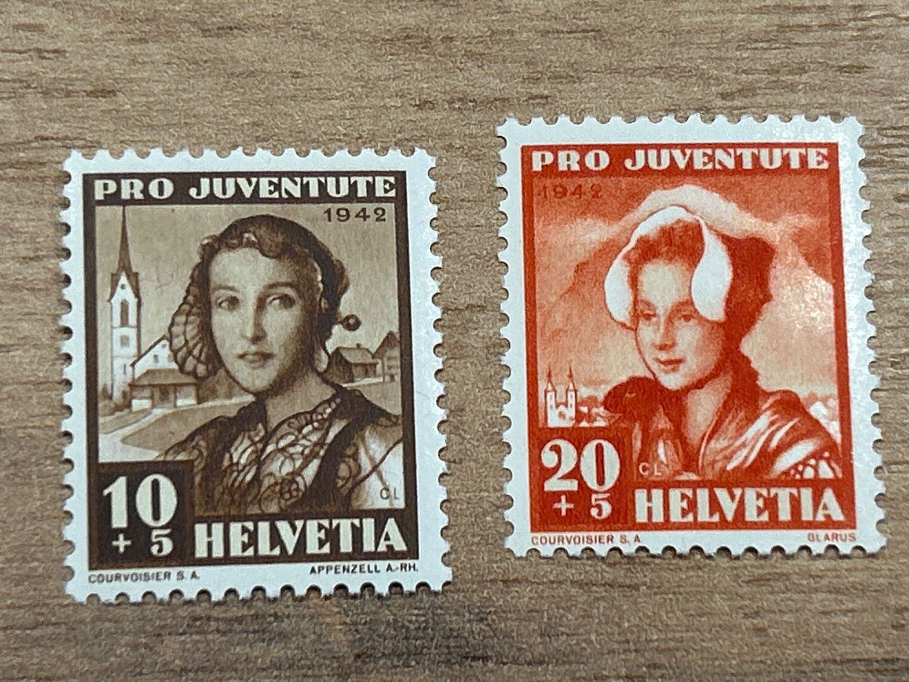 Tutti i francobolli: Briefmarke - Schweiz - Pro Juventute 1942 - postfrisch – Nuovo (secondo la descrizione) da Villnachern venduto da RicardoMary