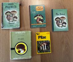 5 Pilzbücher • von 1951 bis 1984
