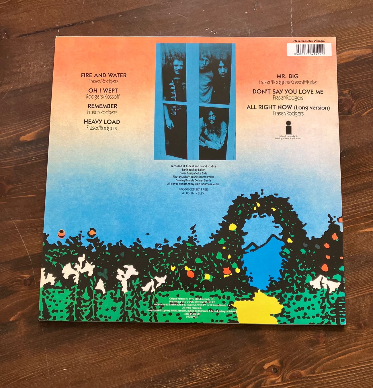 Dischi in vinile: FREE - FIRE AND WATER – Usato da steffisburg venduto da Dstauffer 2