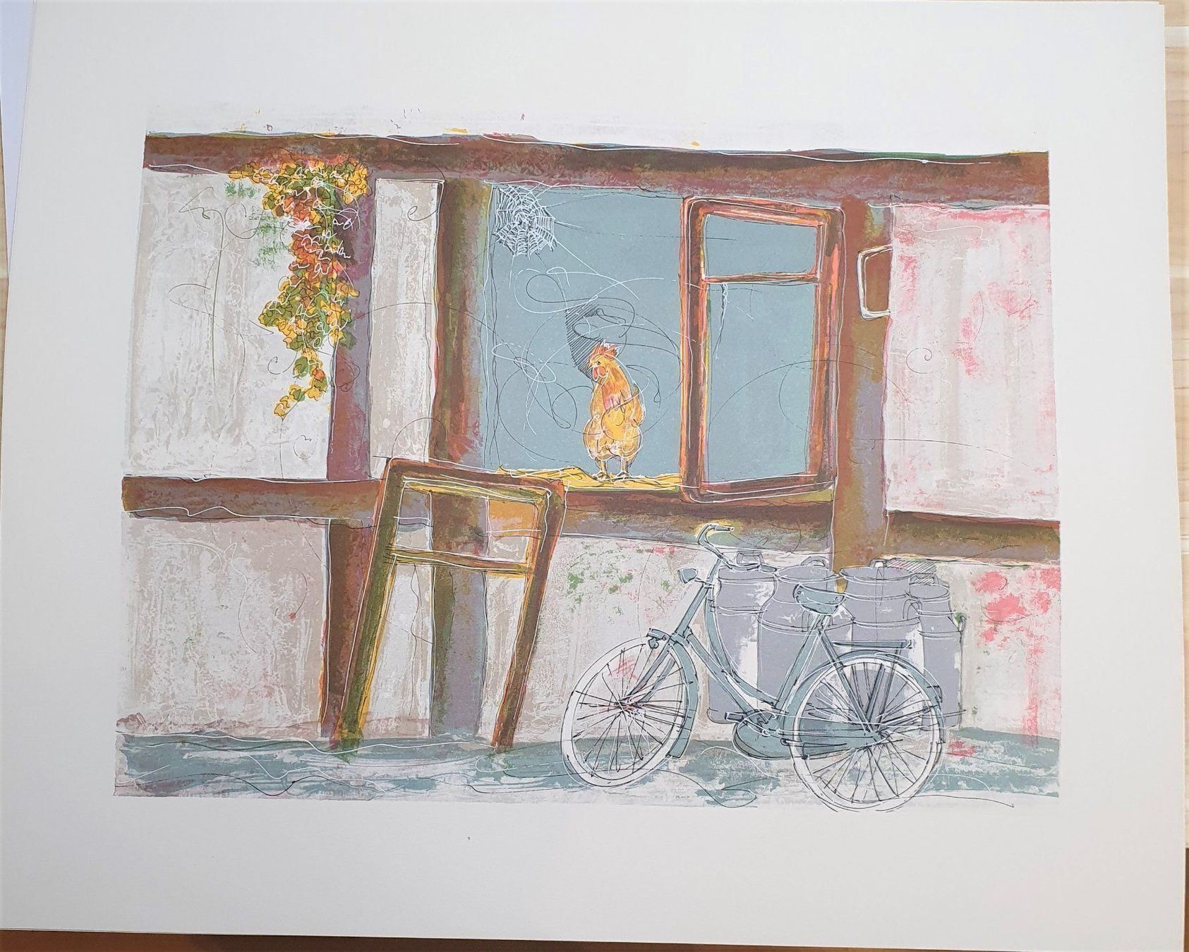 Grafiken & Lithographien: Lithographie von Alban Welti – Gebraucht aus Merenschwand von Tfsim007