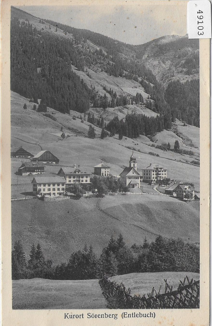 Cartoline postali: Kurort Sörenberg (Entlebuch) – Usato da Ettingen venduto da Kartenplanet