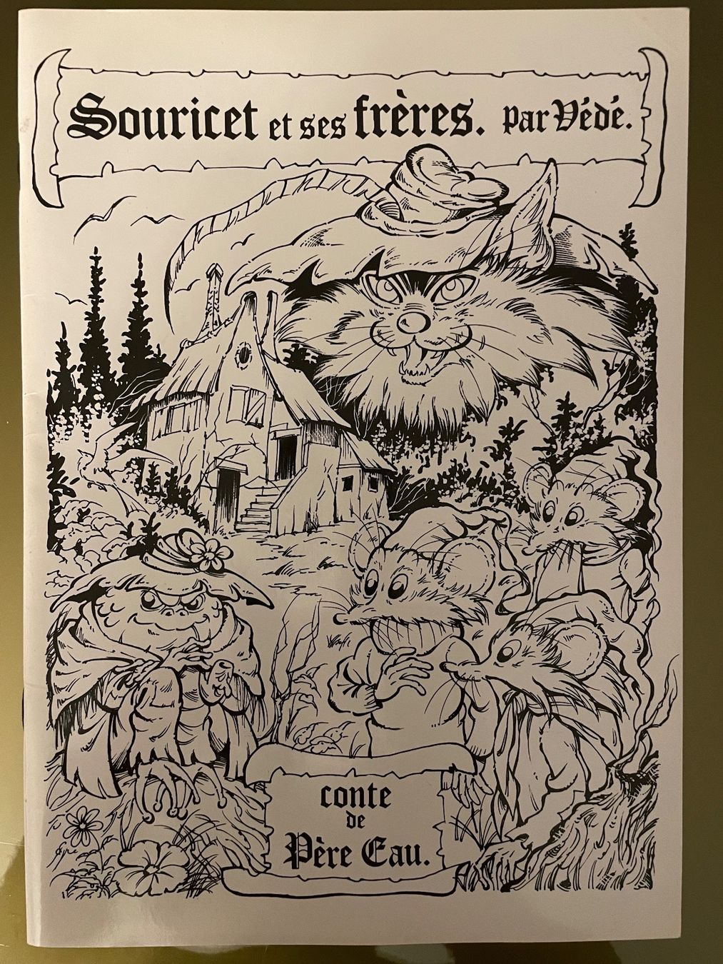 Comics: Comic - Souricet et ses frères/Conte de Père Eau /Védé, 1986 – Gebraucht aus Sutz von fx05