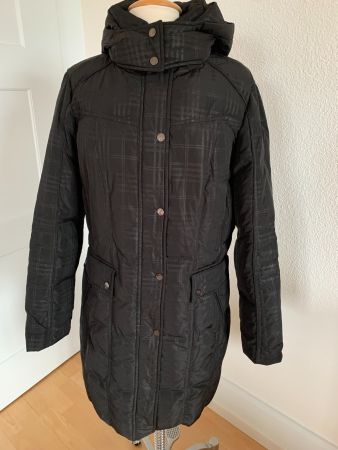 Kingfield Daunen Jacke / Mantel, Gr. 40, Schwarz, NEU
