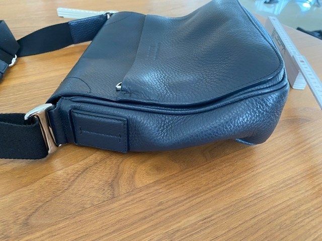 Bally Borse: Bally, Umhängetasche, Leder, grau – Usato da Münchenbuchsee venduto da Michael_Buchsi 3