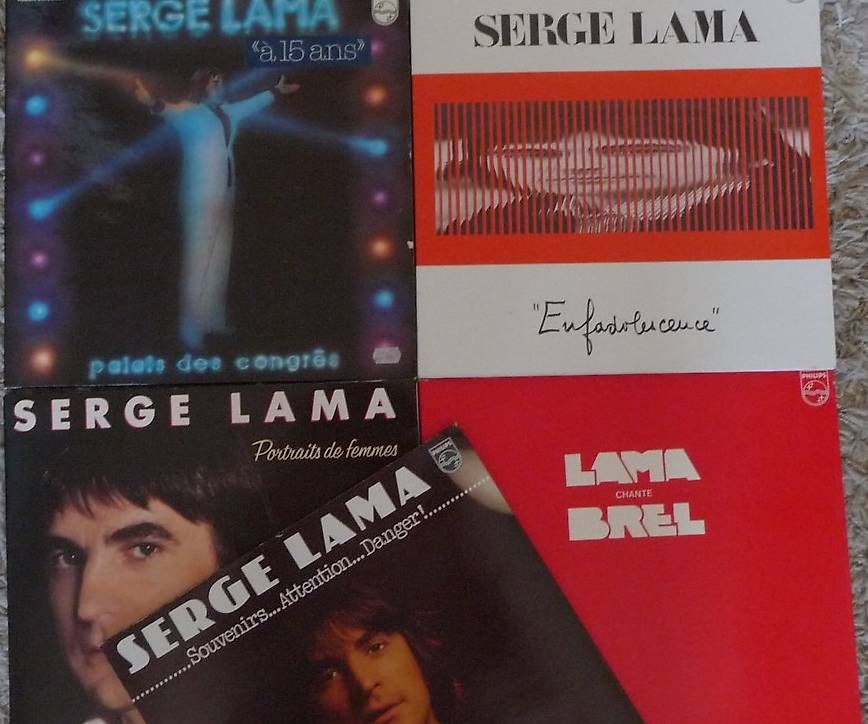 Dischi in vinile: Vinyles 33 tours de Serge Lama – Usato da Grand-Lancy venduto da paddydy