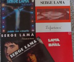 Vinyles 33 tours de Serge Lama