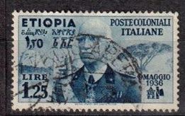 Italien, Äthiopien, Mi 7 ⊙, KW € 12.00