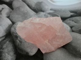 Rosenquarz roh