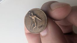 Kanti Handballmeister 1967, Kat. B, 1. Rang, Bronzeabz.